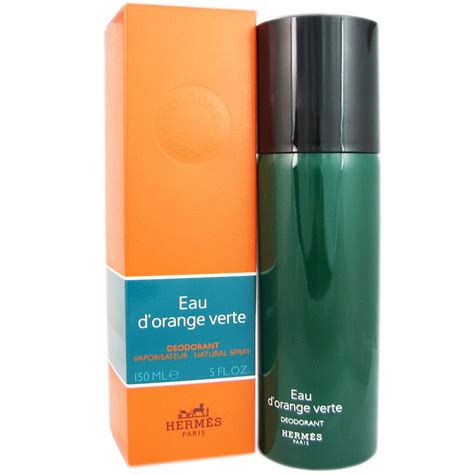 hermes deodorant eau d'orange verte